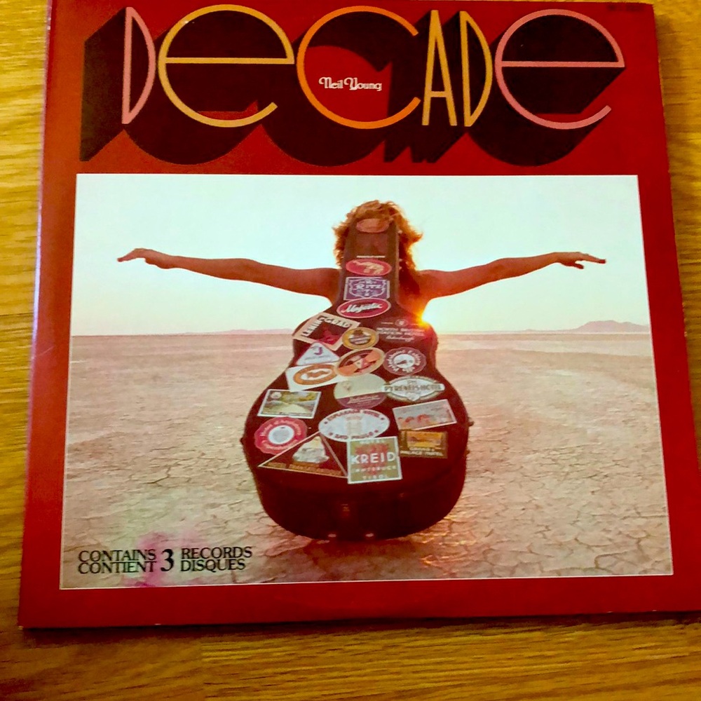 Neil Young Decade 3 Lp set